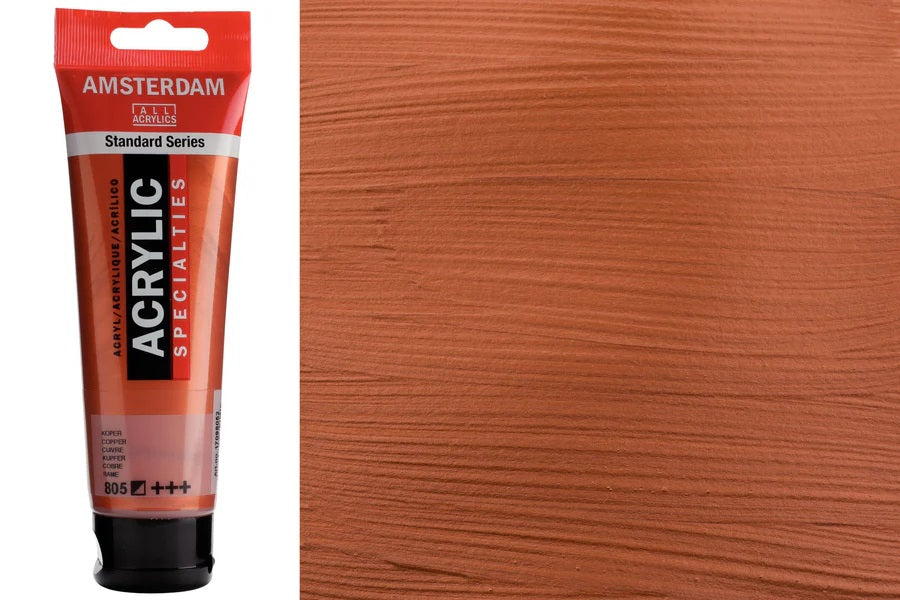 Amsterdam Copper Acrylic Paint JB-41844