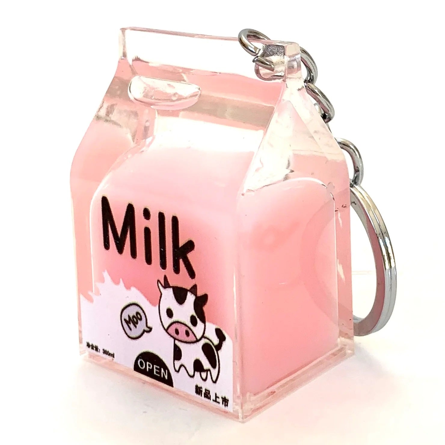 Pink Milk Floaty Keycharm JB-41876