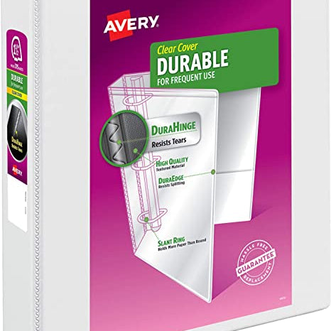 1.5" Durable View Binder Asst JB-41903