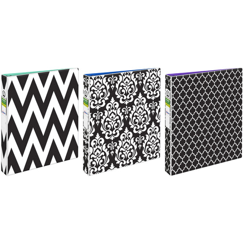 1" View Fashion Durable Binder JB-41906