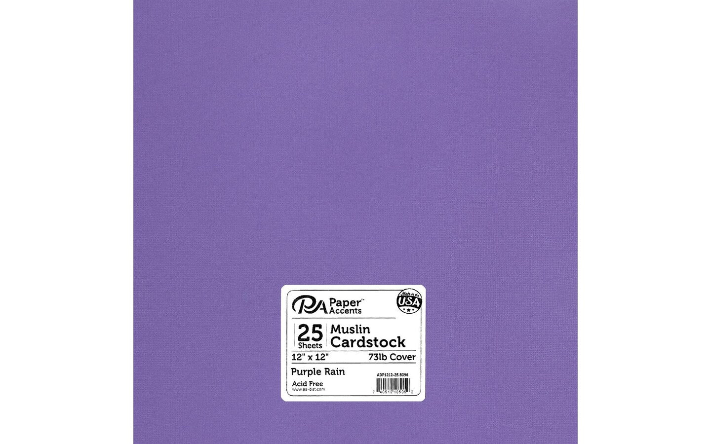 12X12 PURPLE RAIN 73# PAPER Jerrol's Supplies