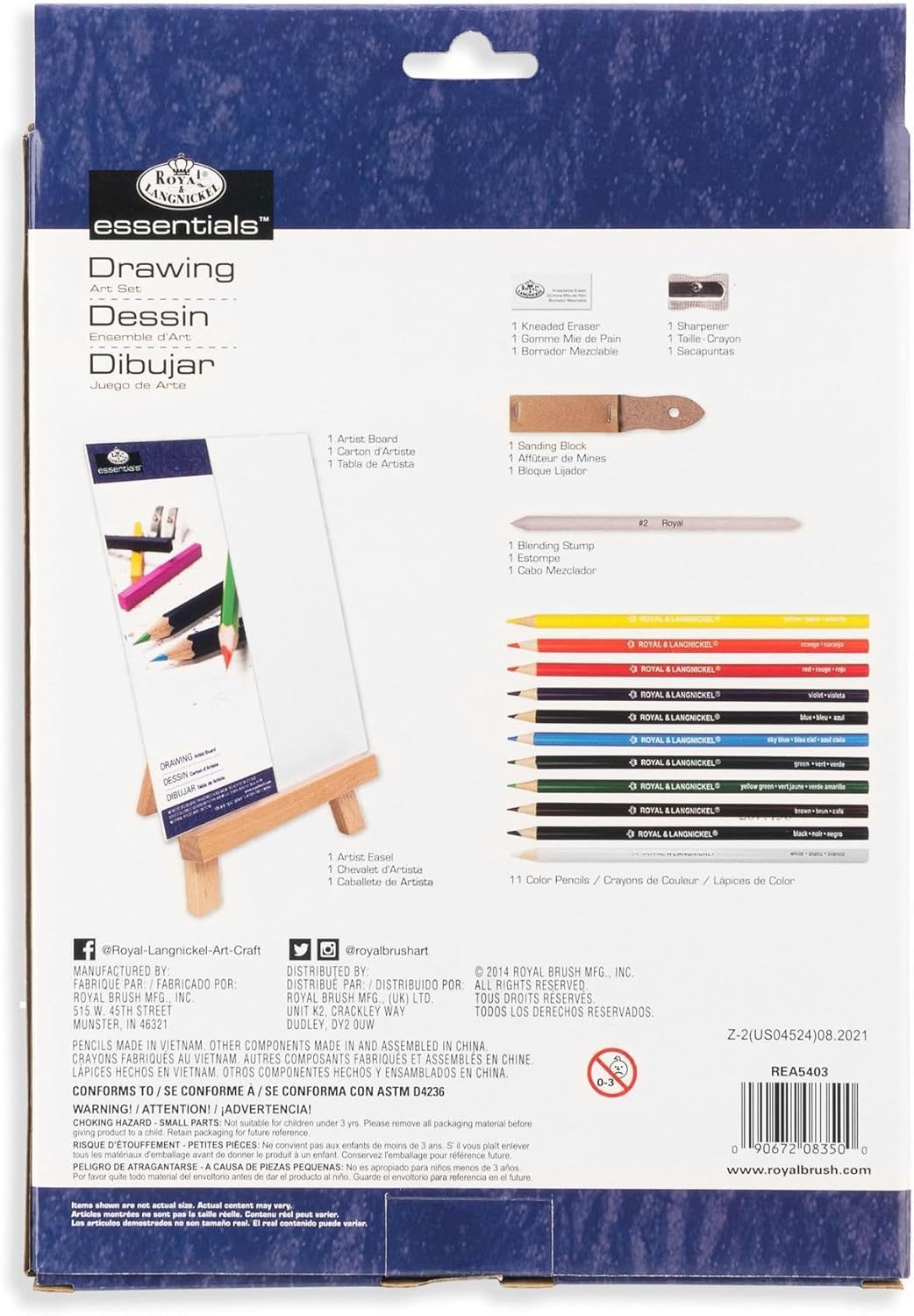 Drawing Easel Art Set JB-42039_3
