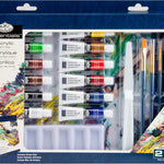 Royal & Langnickel Essentials 21 Piece Acrylic Painting Box Set JB-42041