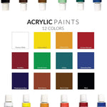 Royal & Langnickel Essentials 21 Piece Acrylic Painting Box Set JB-42041_4