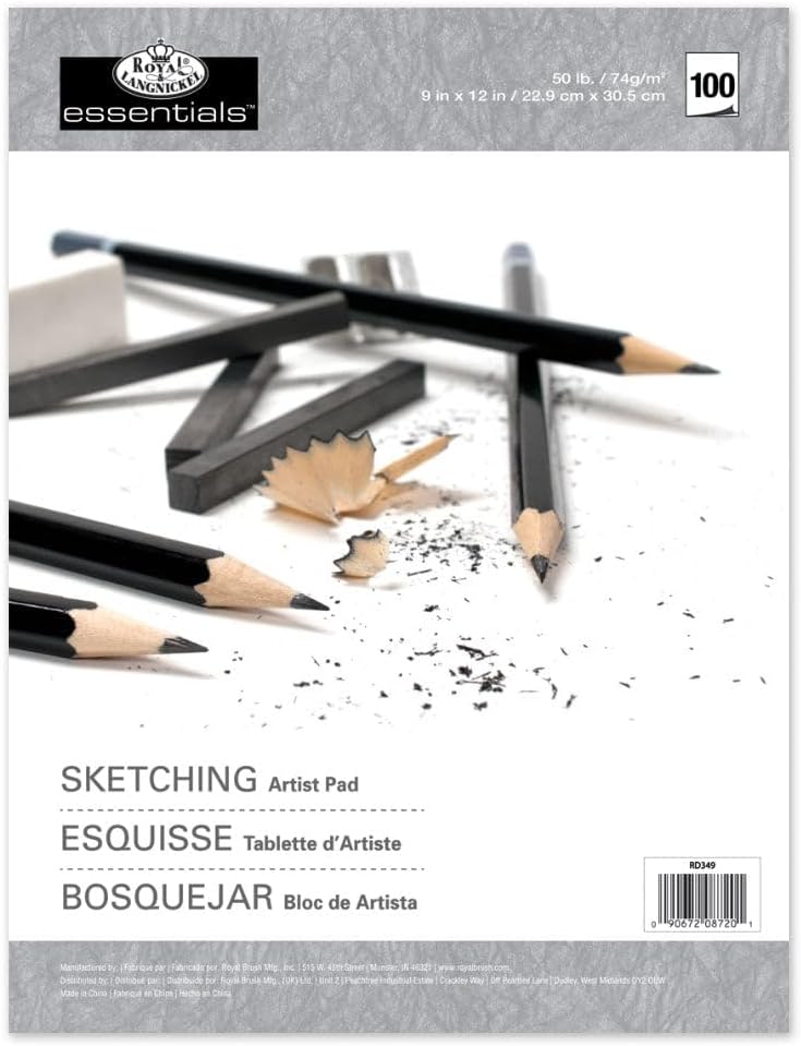 9X12 Sketching Pad JB-42047