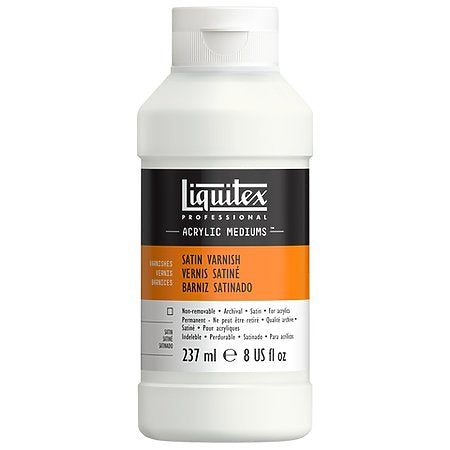 8 Oz Satin Varnish Liquitex JB-42123