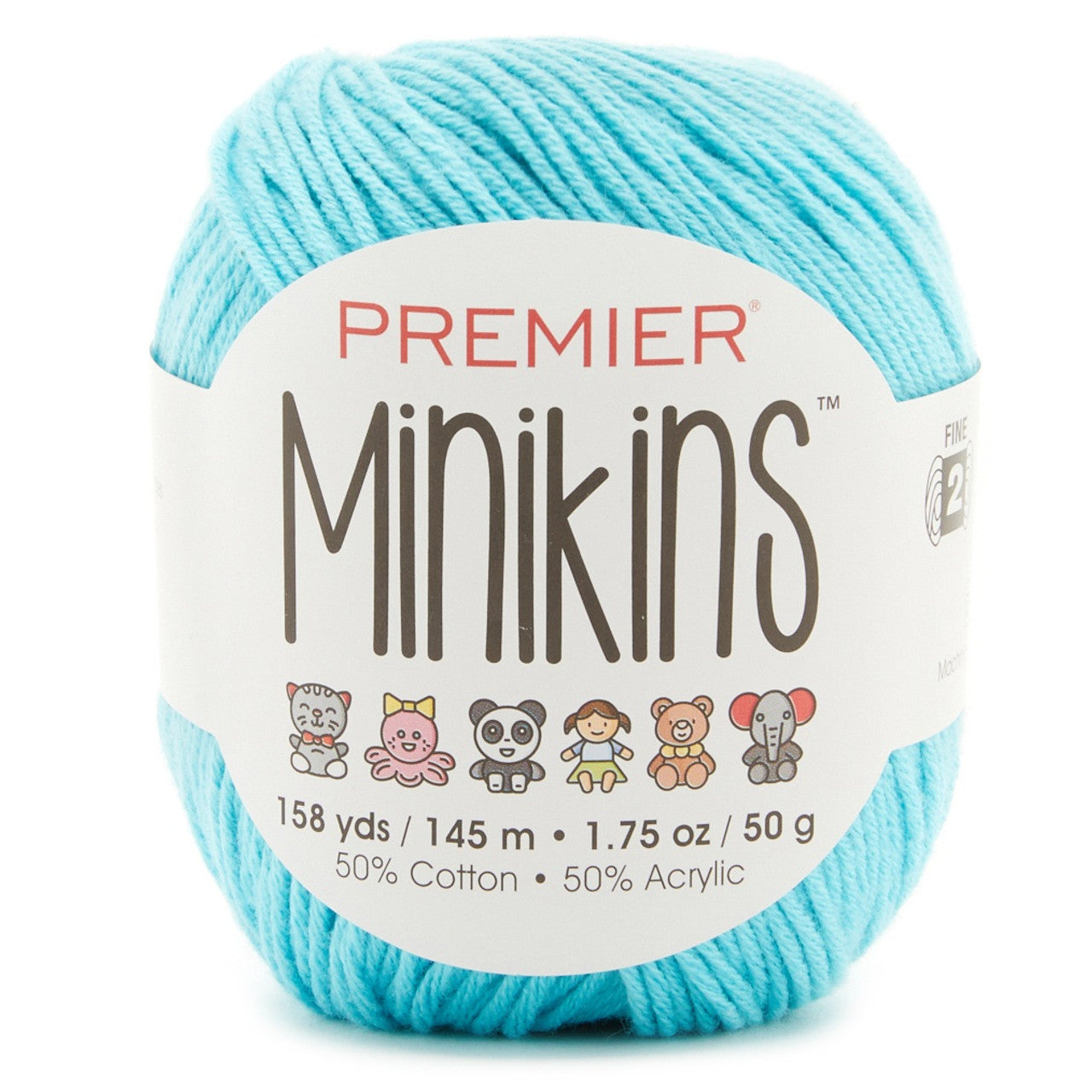 Sky Blue Premier Minikins Yarn JB-42130