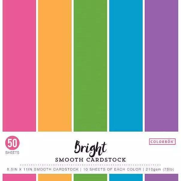 Bright Colorbok Paper 8.5X11 JB-42170