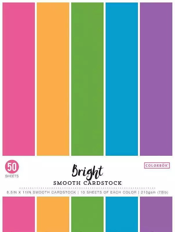 Bright Colorbok Paper 8.5X11 JB-42170