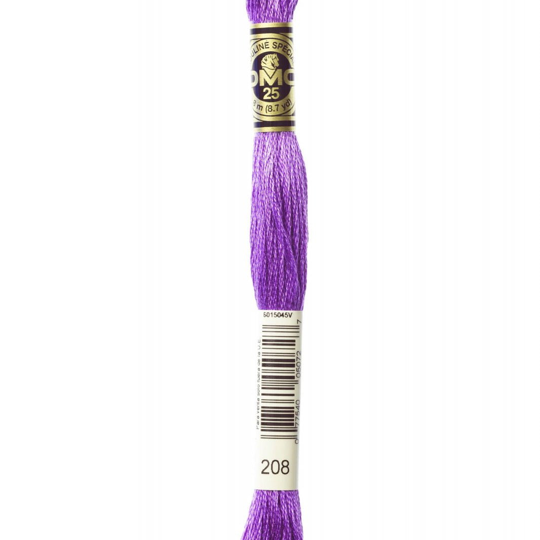 Dark Lavender Embroidery Cotton JB-42206