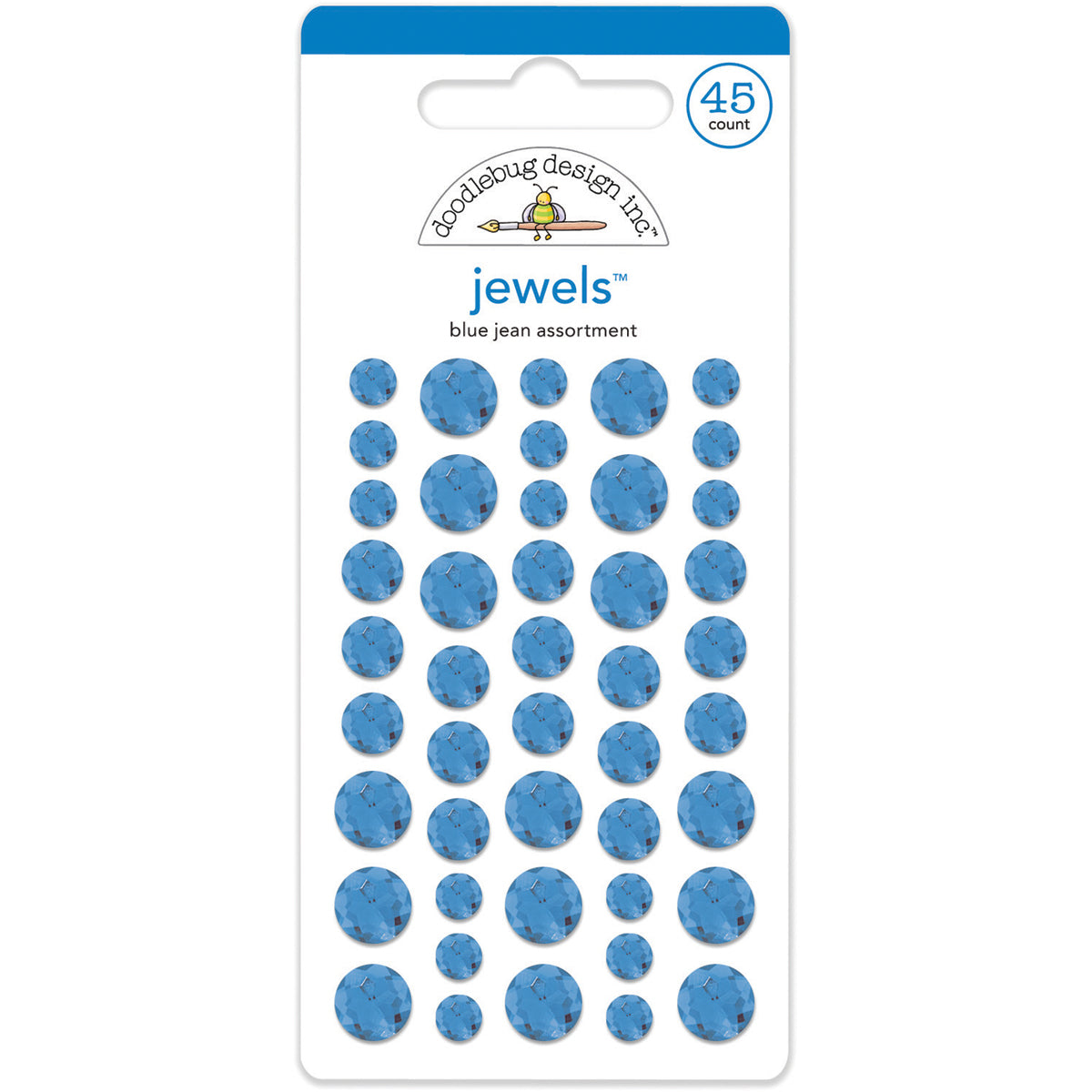Blue Jean Adhesive Jewels JB-42233