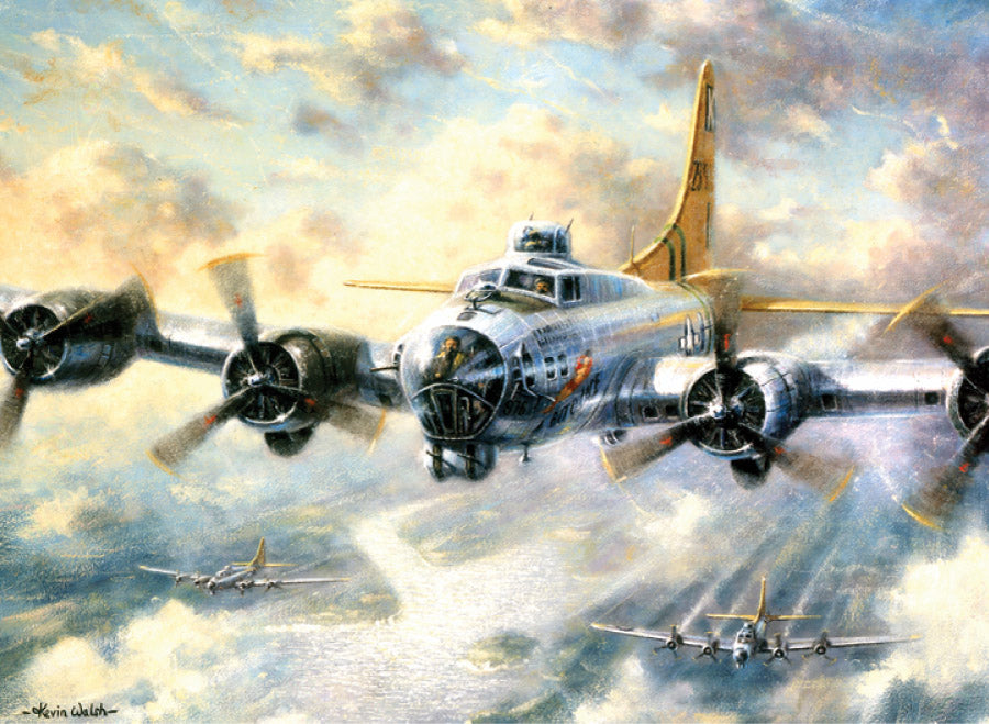 Flying Fortress Paint By Numbe JB-42245