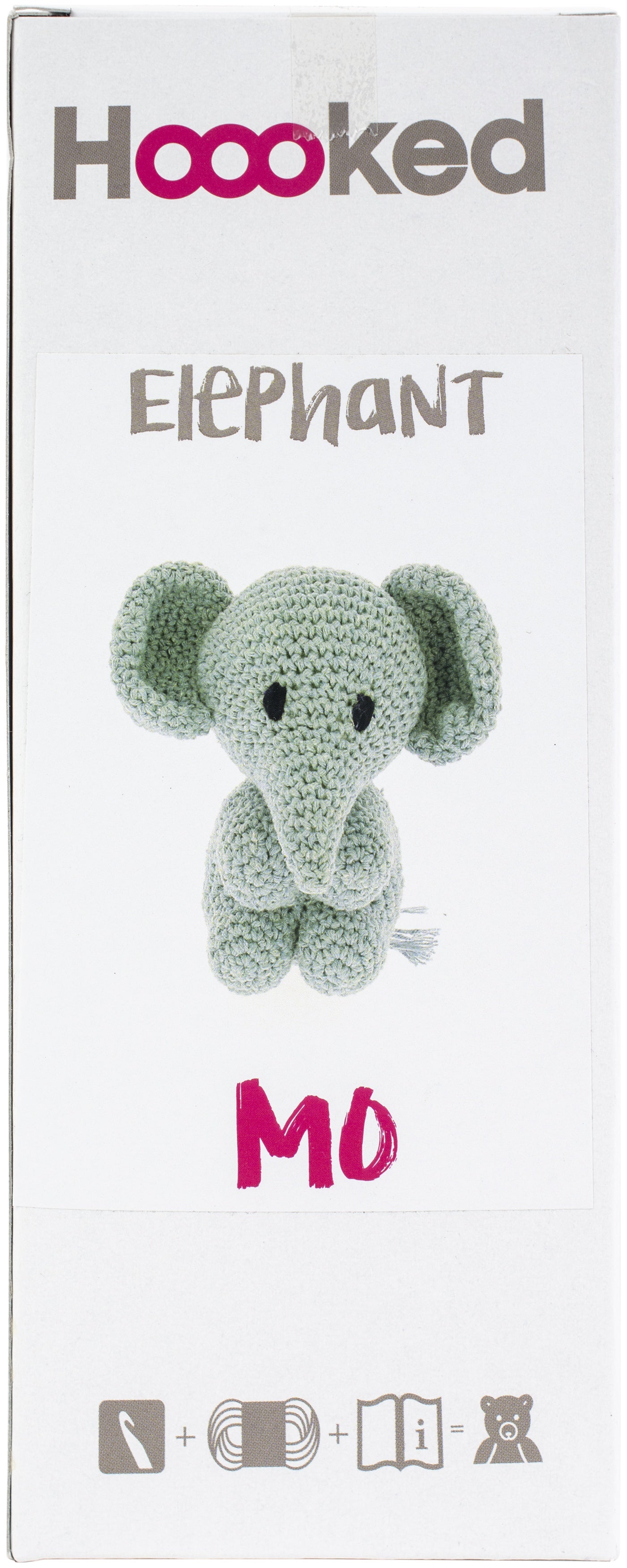Hooked Amigurumi Elephant JB-42262