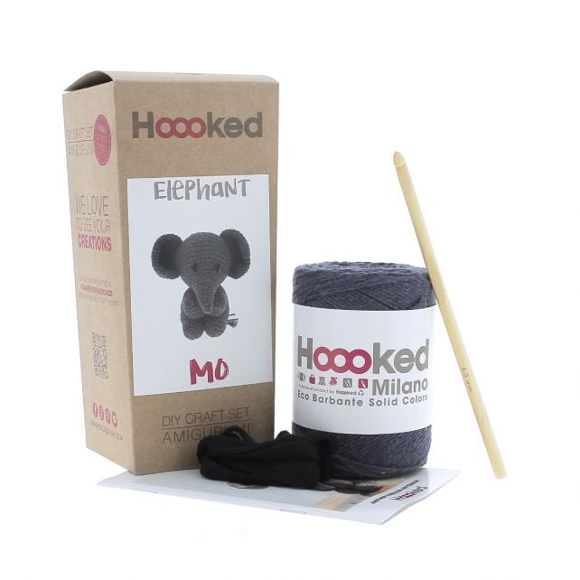 Hooked Amigurumi Elephant JB-42267