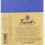 Pentalic Art Travelers Dot Grid Sketch Book Acid Free, 4-Inch X 6-Inch, Denim JB-42295_1