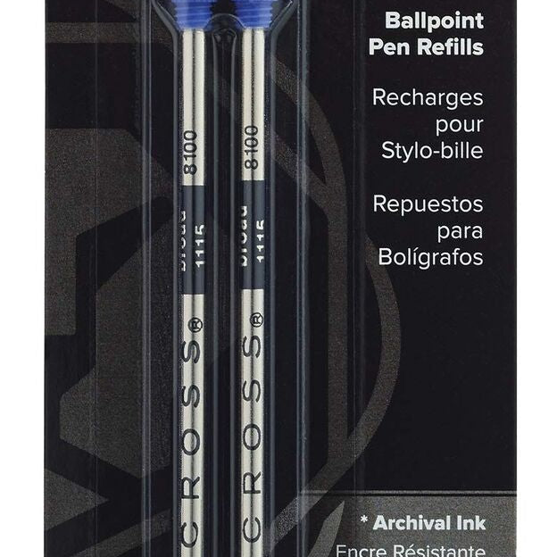 Cross Refill 2 Pack Blue Broad JB-42322