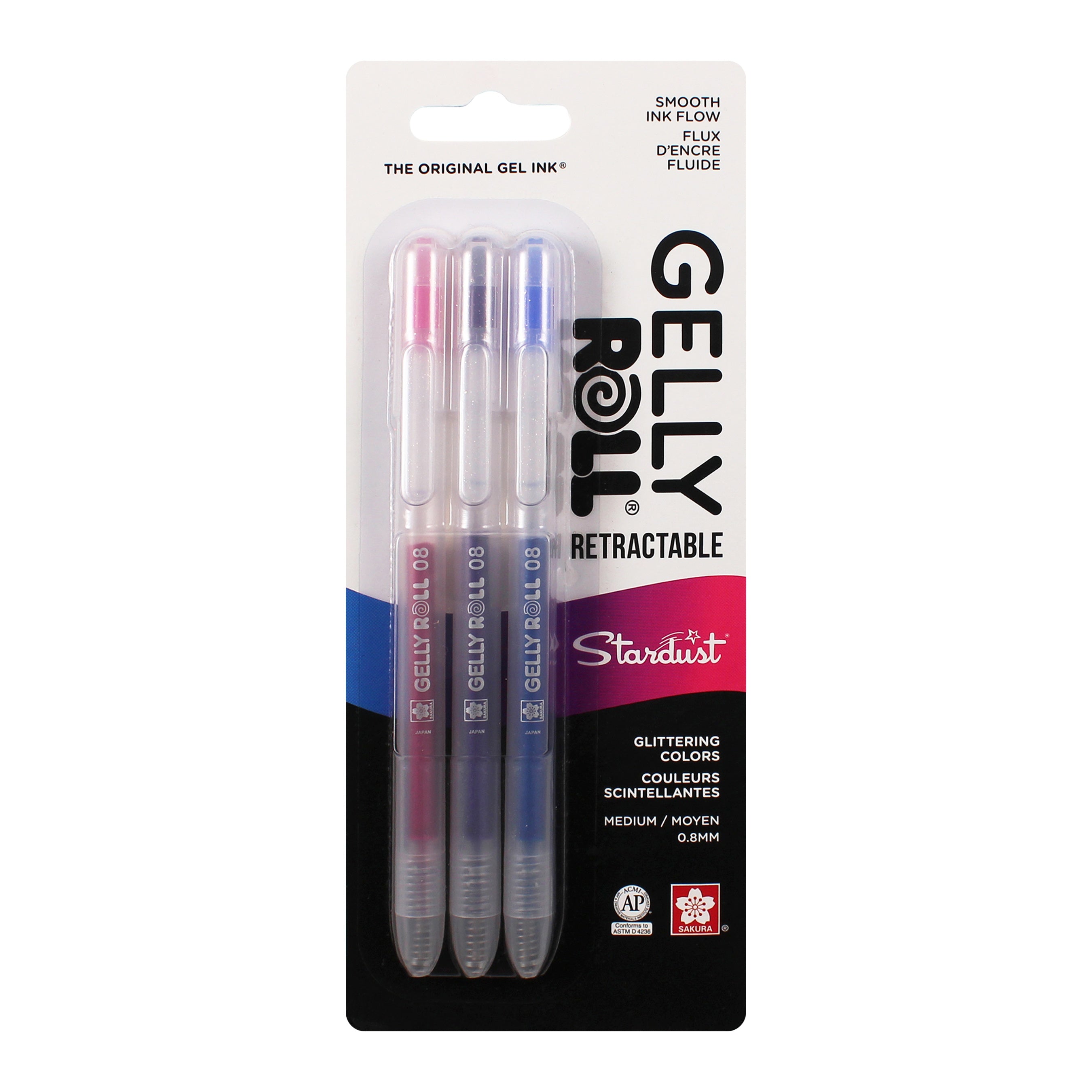 Stardust Gelly Roll Rt 3 Pack JB-42327