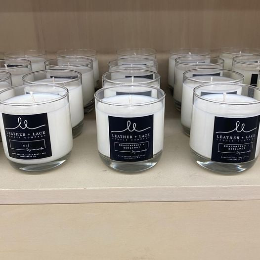 9 Oz Soy Candle Vintage Amber JB-42476