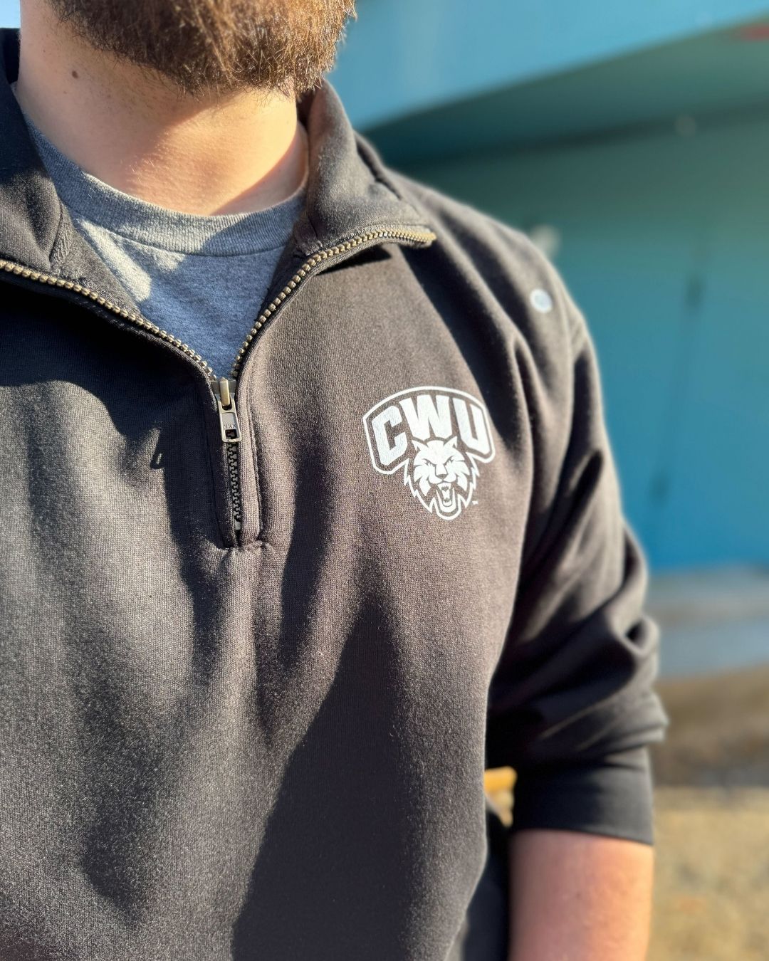 1/4 Zip Cwu Wildcat Sweatshirt JB-42563_2_d96a1c3a-28a1-4ae9-9837-a6c7779bcc92