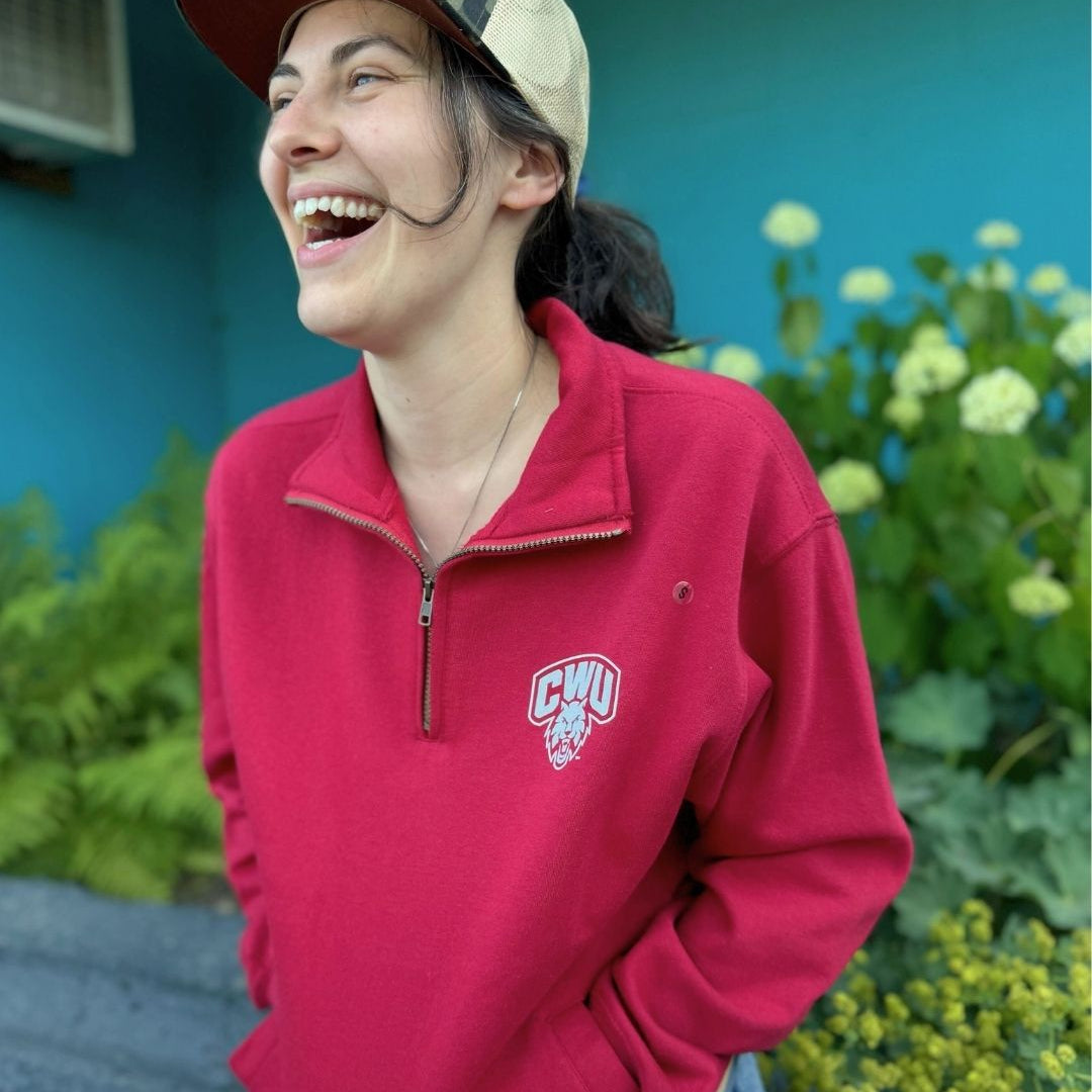 1/4 Zip Cwu Wildcat Sweatshirt JB-42563_c932f197-5c29-43b2-a80b-766776913034