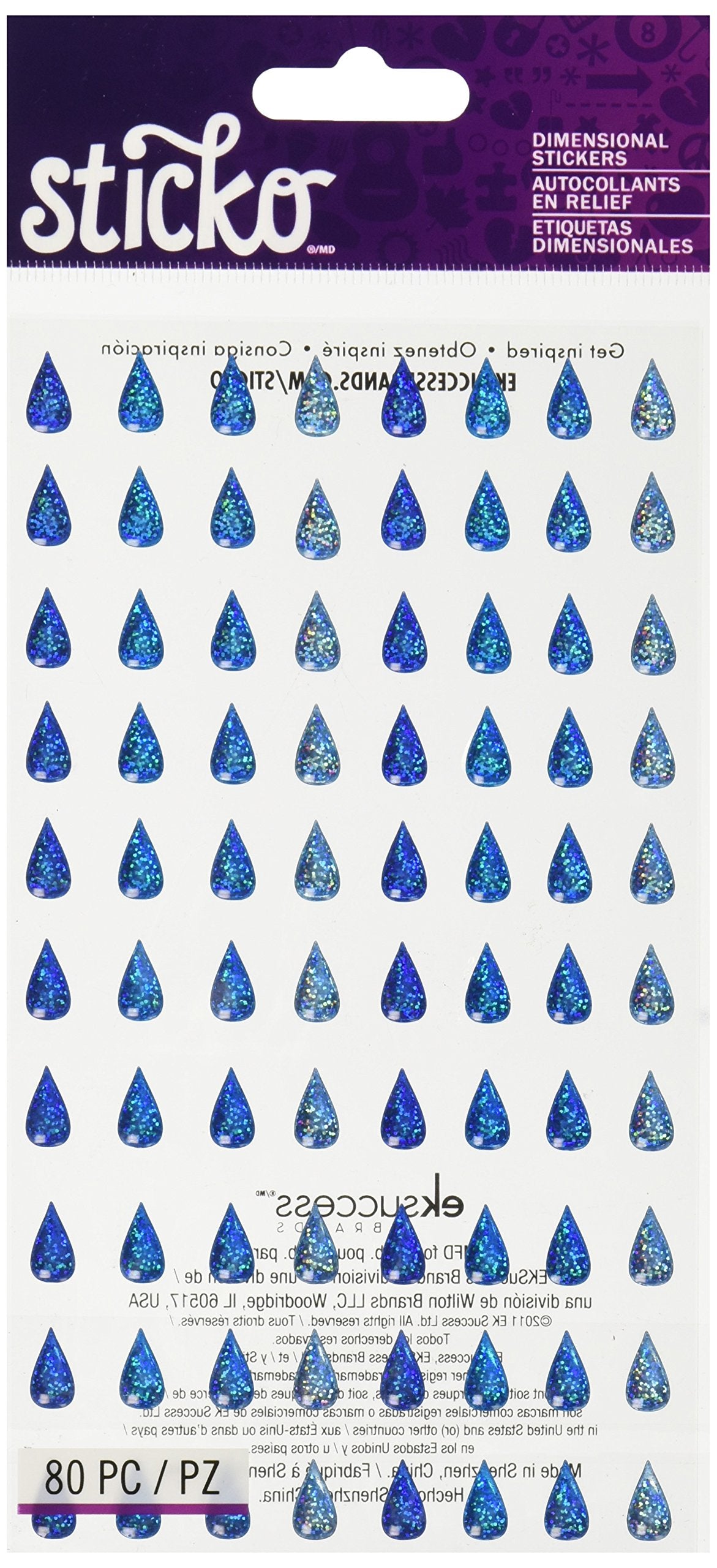 Raindrops Stickers JB-42580
