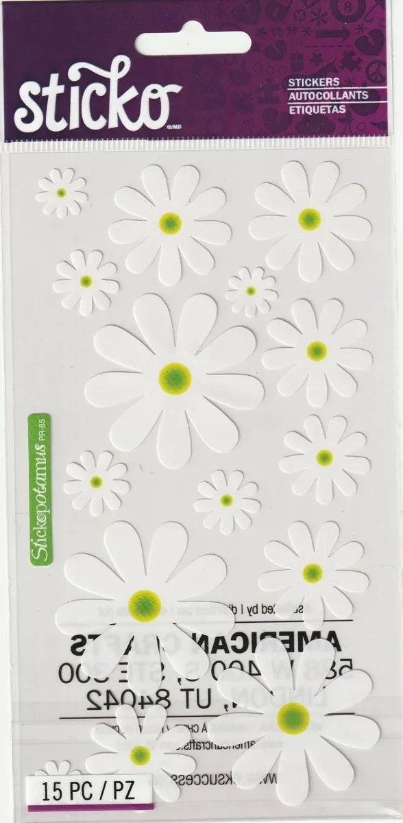 Daisies Stickers JB-42597
