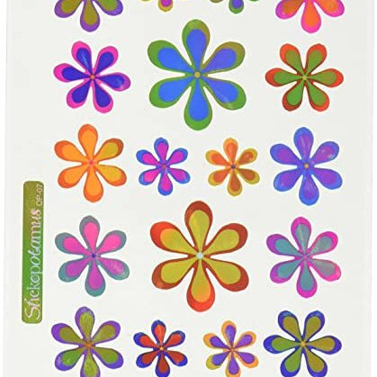 Funky Flowers Stickers JB-42608