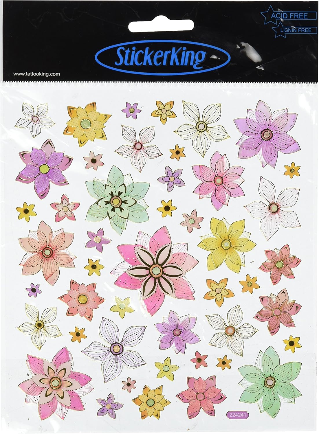 Flowers Stickers JB-42611