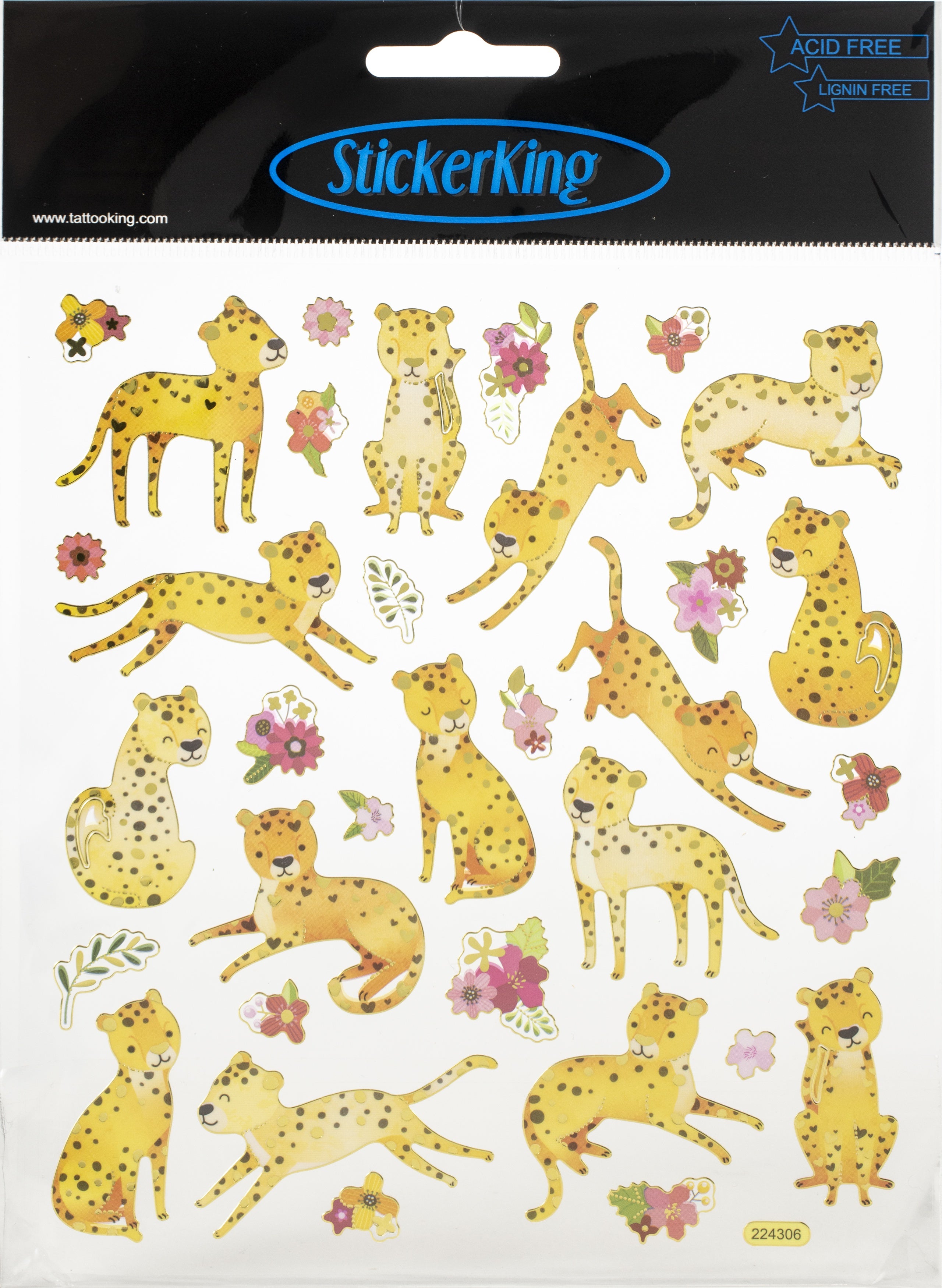 Cheetahs Stickers JB-42613