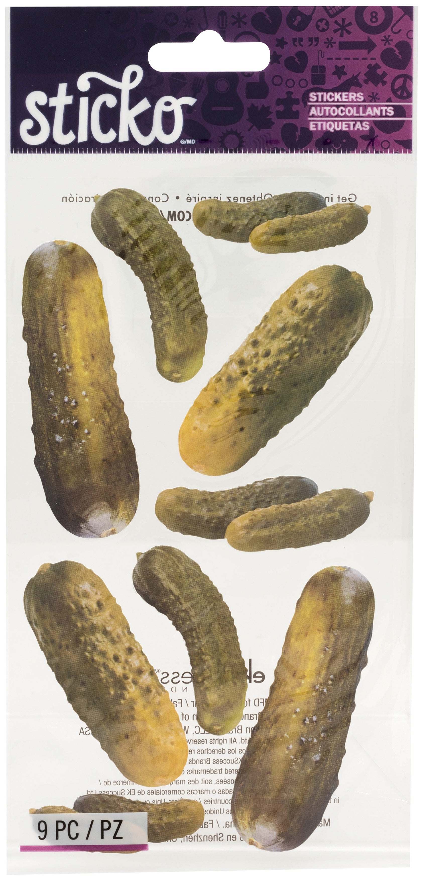 Sticko Classic Stickers-Pickles JB-42619