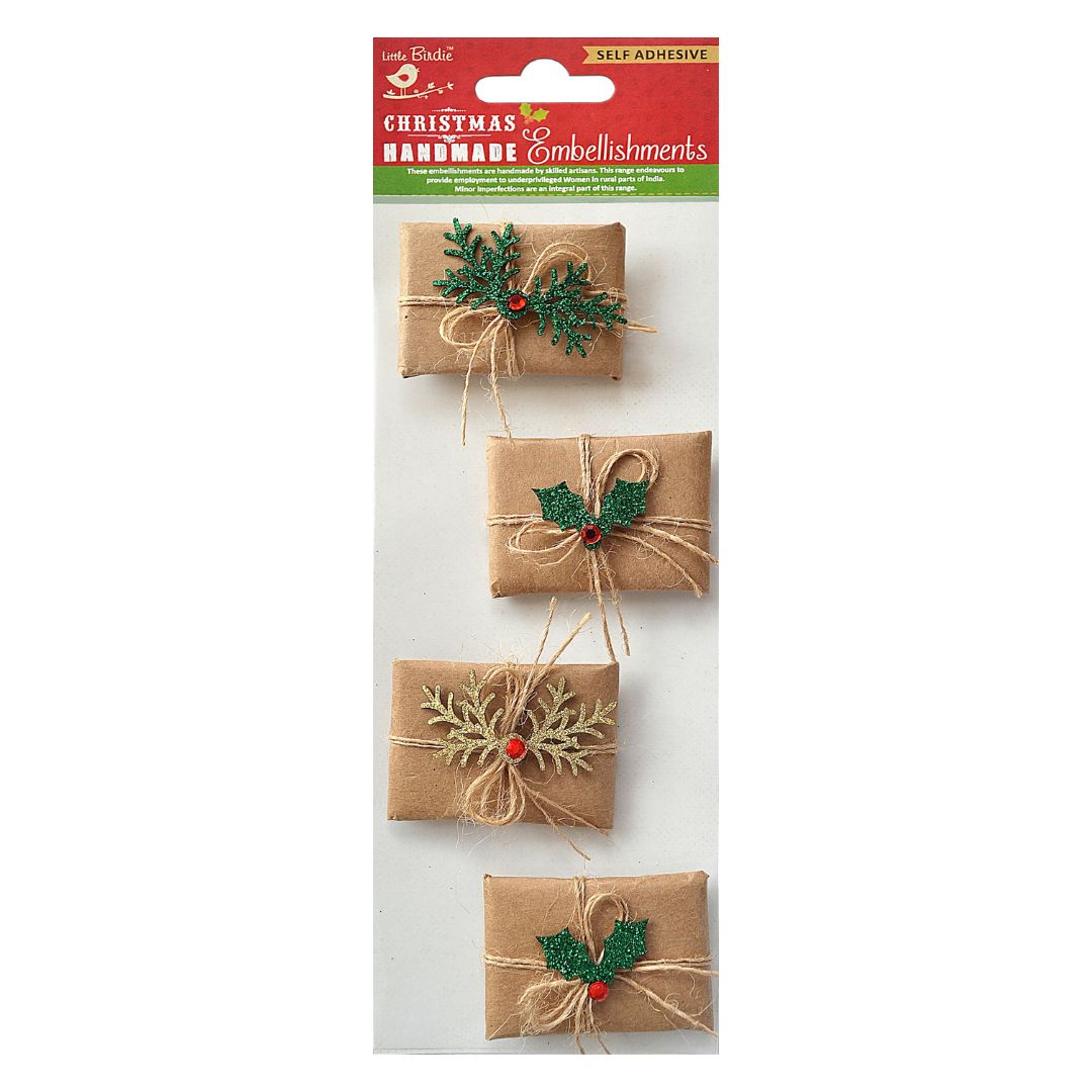 Wrapped Package Embellishments JB-42753