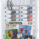 Art Instructor Oil Clearview Art Set-Small - 22Pc JB-42799
