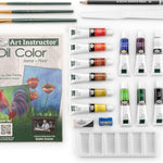 Art Instructor Oil Clearview Art Set-Small - 22Pc JB-42799_1