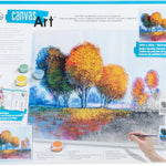 Royal & Langnickel Canvas Art Autumn Trees Paint By Number JB-42807