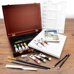 Royal Brush Set - 25 Piece Acrylic Wooden Box Art Set JB-42812_1