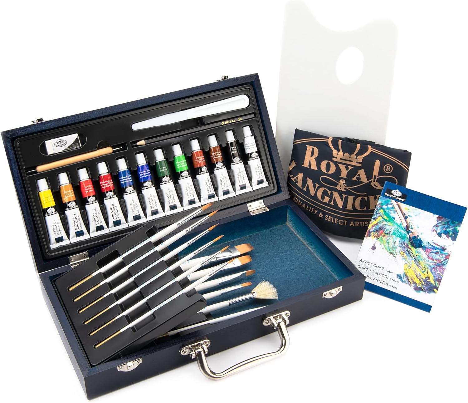 Royal & Langnickel Rset-Acry2000 Gold Acrylic Painting Box Set JB-42813