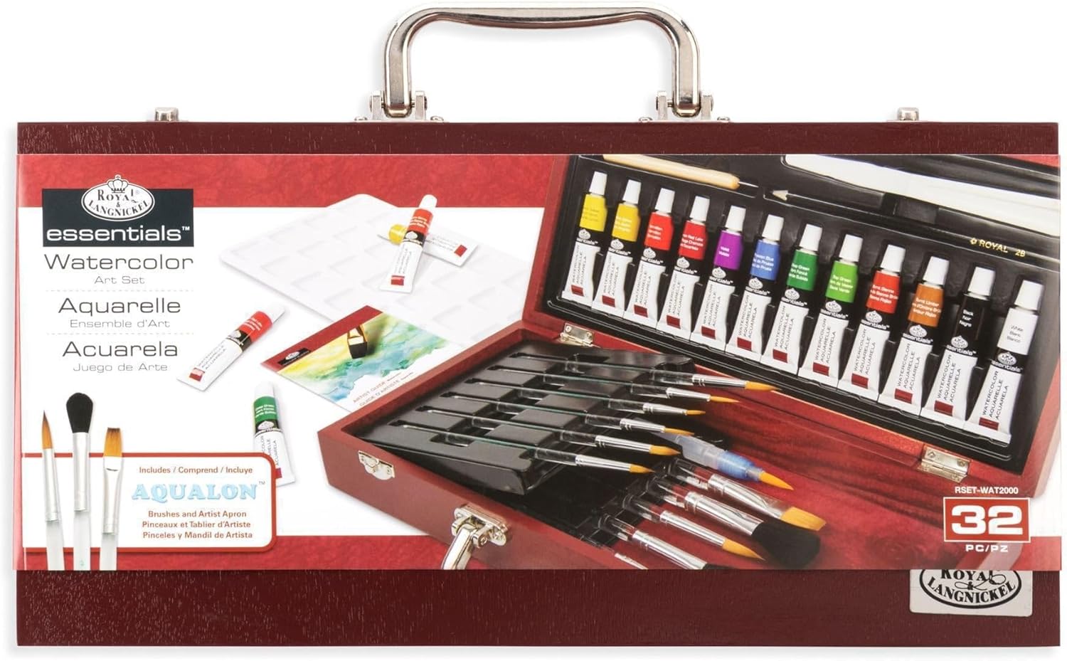 Royal & Langnickel Aqualon Watercolor Painting Box Set JB-42814