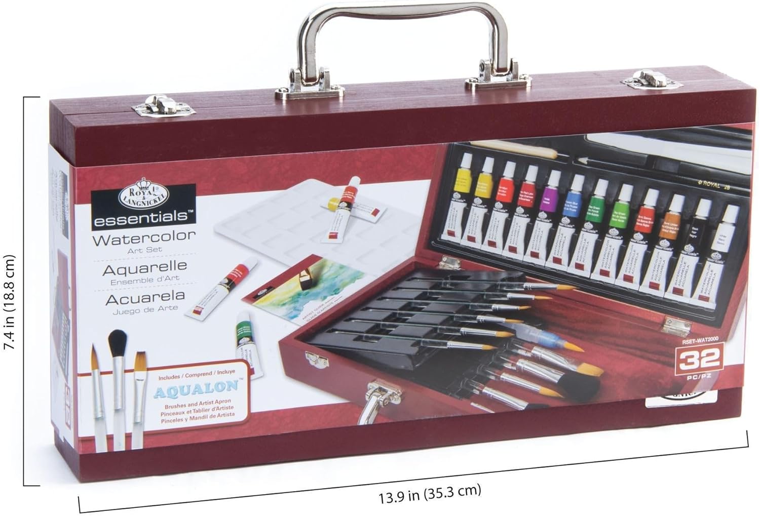 Royal & Langnickel Aqualon Watercolor Painting Box Set JB-42814_3