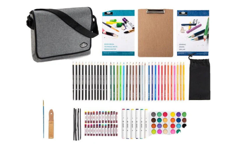 Essentials™ Sketch And Draw Artist Satchel Set, 165 Piece (Royal & Langnickel) JB-42816_1