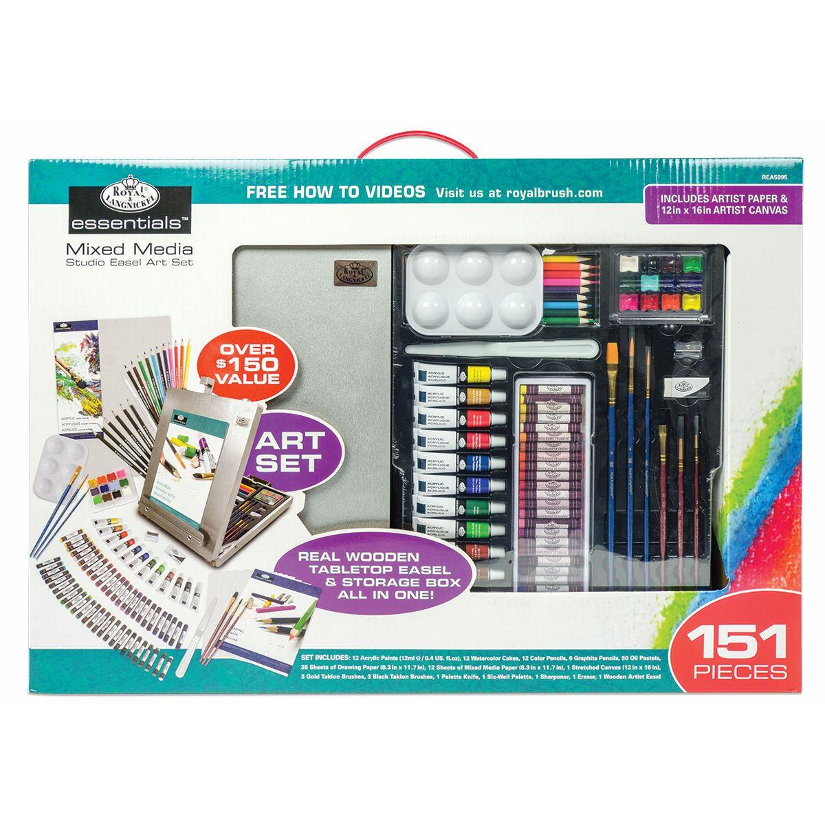 Royal & Langnickel Mixed Media Studio Easel Art Set JB-42818_c7012f6d-0c88-4b22-8c73-0eafc23d11e6