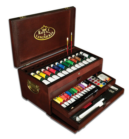 Royal Brush Painting Chest Set - 80 Pc JB-42819
