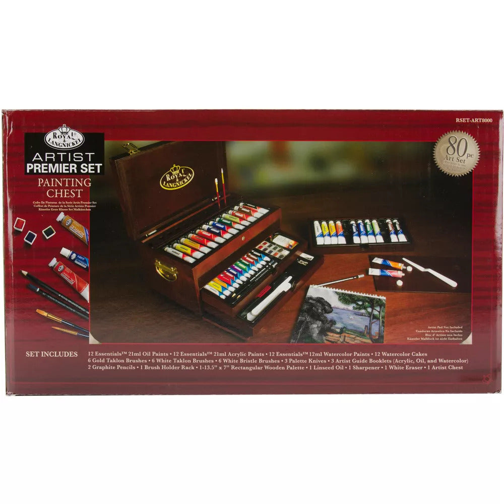 Royal Brush Painting Chest Set - 80 Pc JB-42819_1