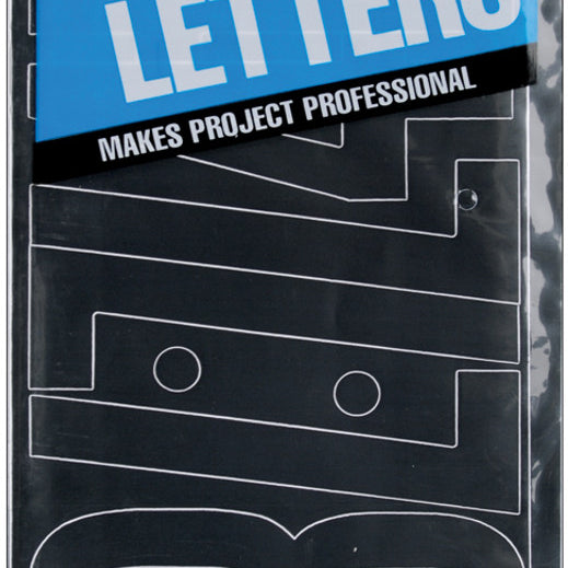 6" Black Vinyl Numbers JB-42844