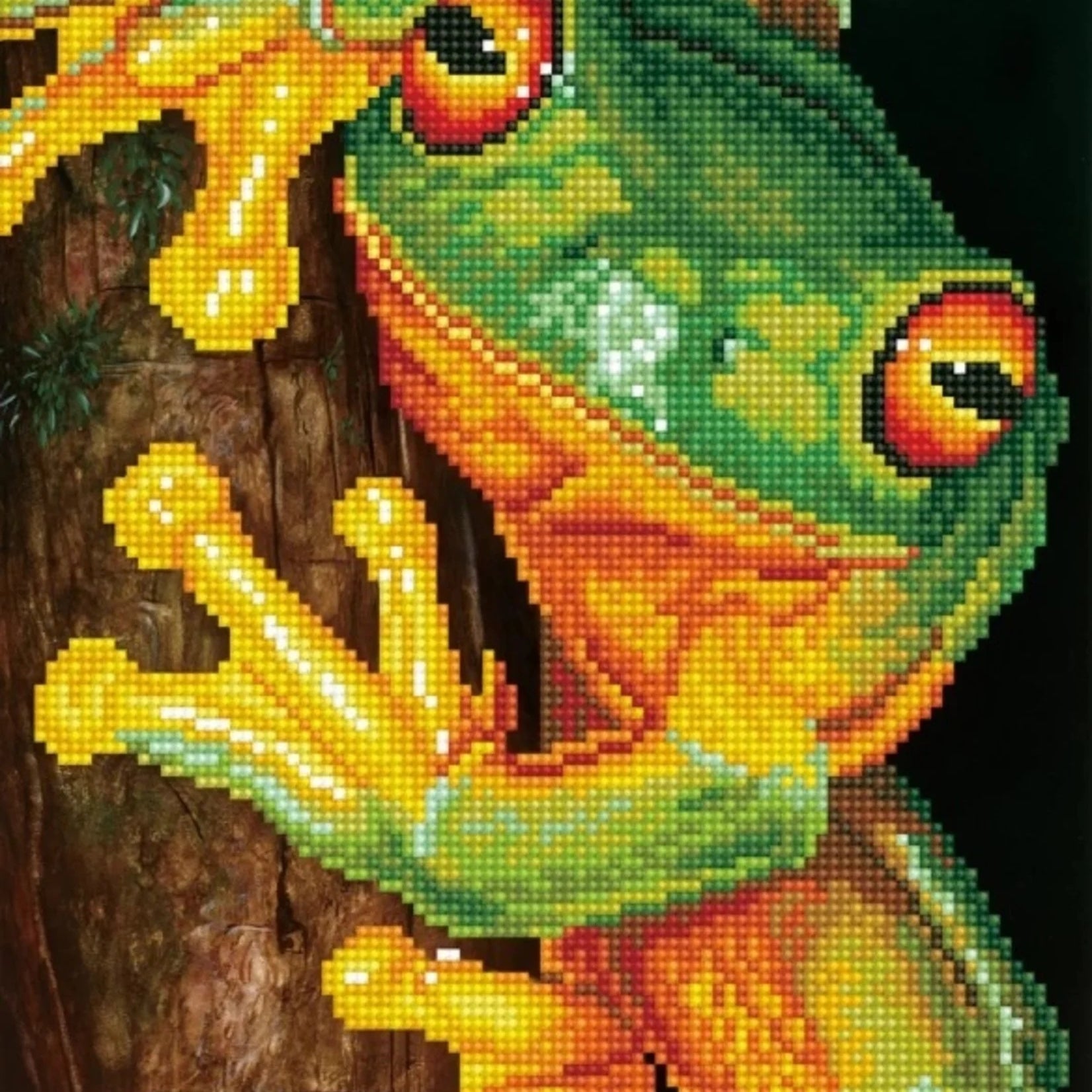 Green Tree Frog Diamond Art JB-42866