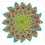 Peacock Mandala Diamond Art JB-42871