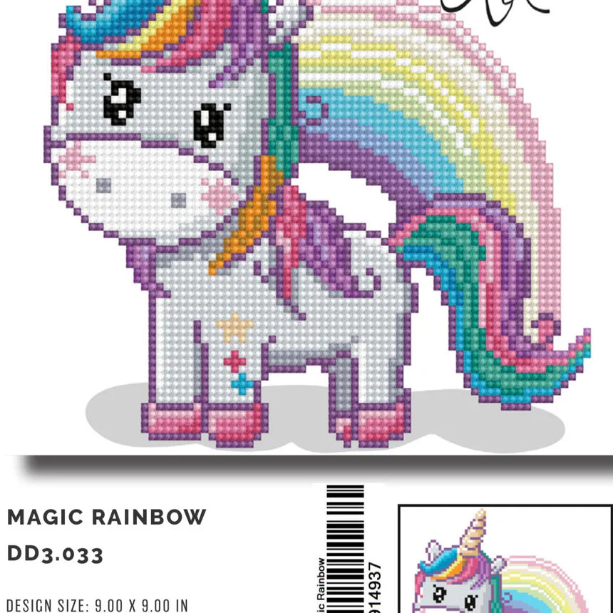 Magic Rainbow Diamond Art JB-42873