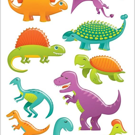 Sticko Sticker Themed-Dinosaurs 52-45012, Other JB-42963