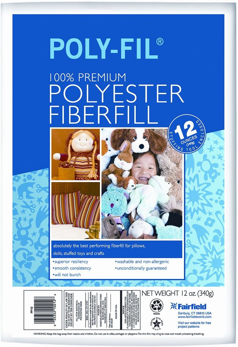 12 Oz Bag Polyester Fill JB-42966