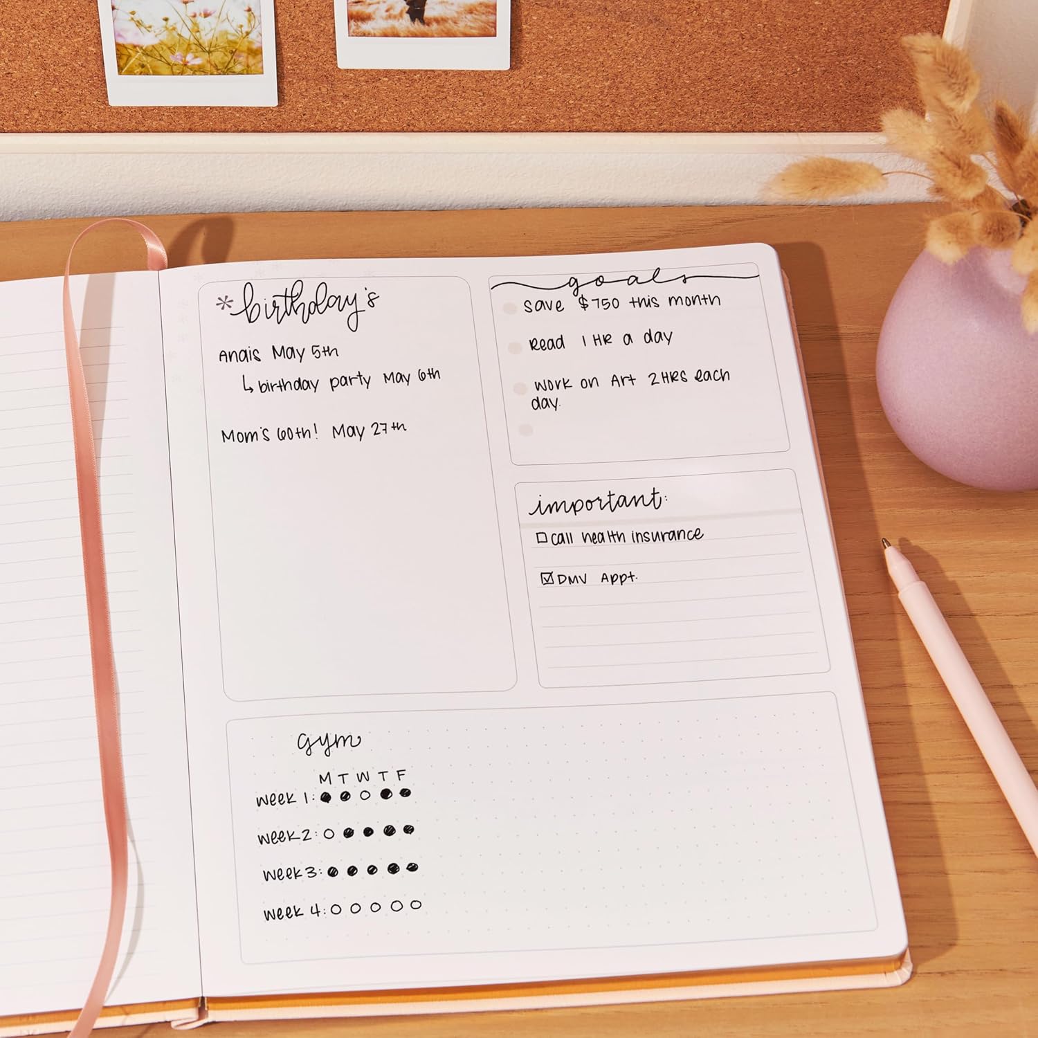 Undated Blush Planner JB-42977_4