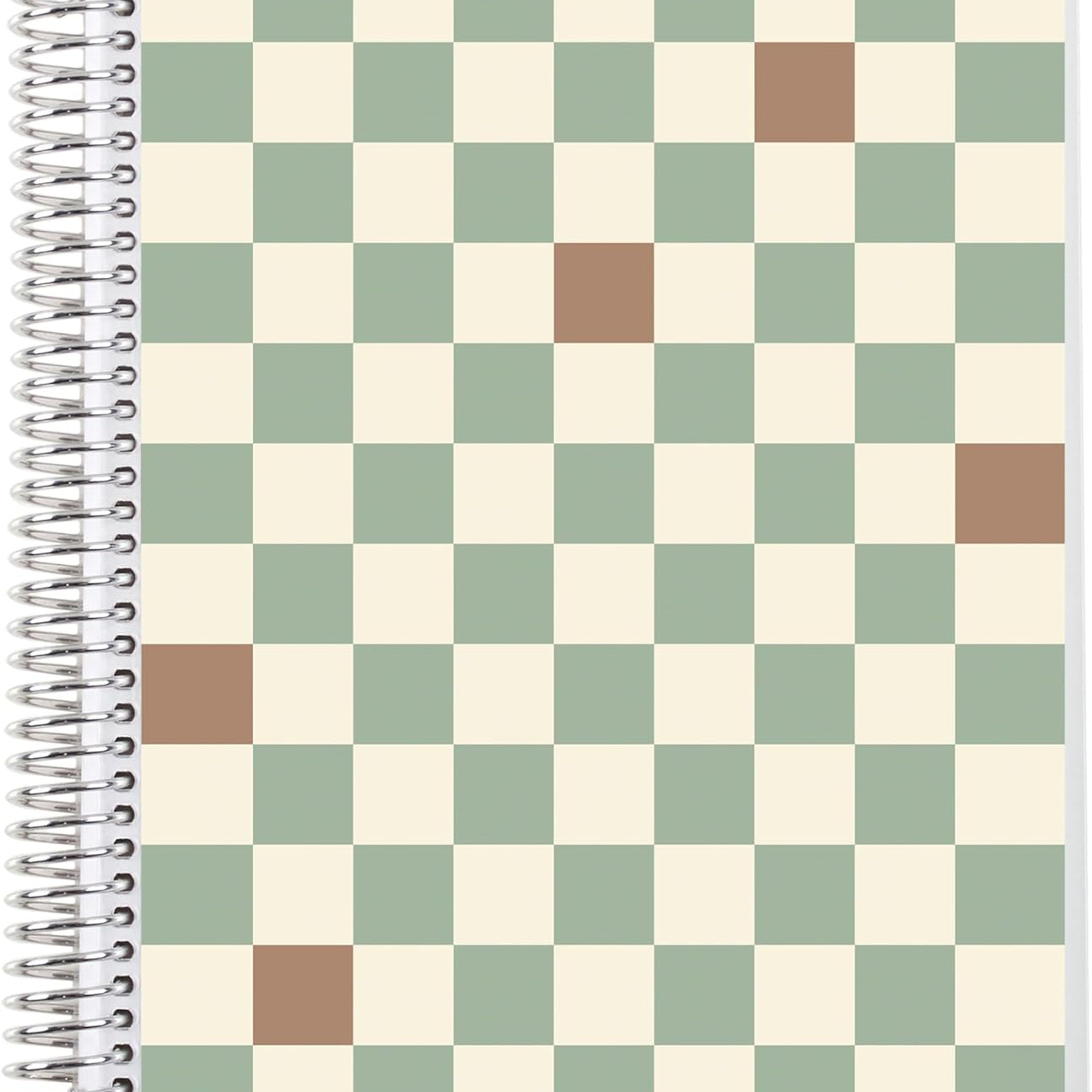 Simple Checkered 7X9 Notebook JB-42980